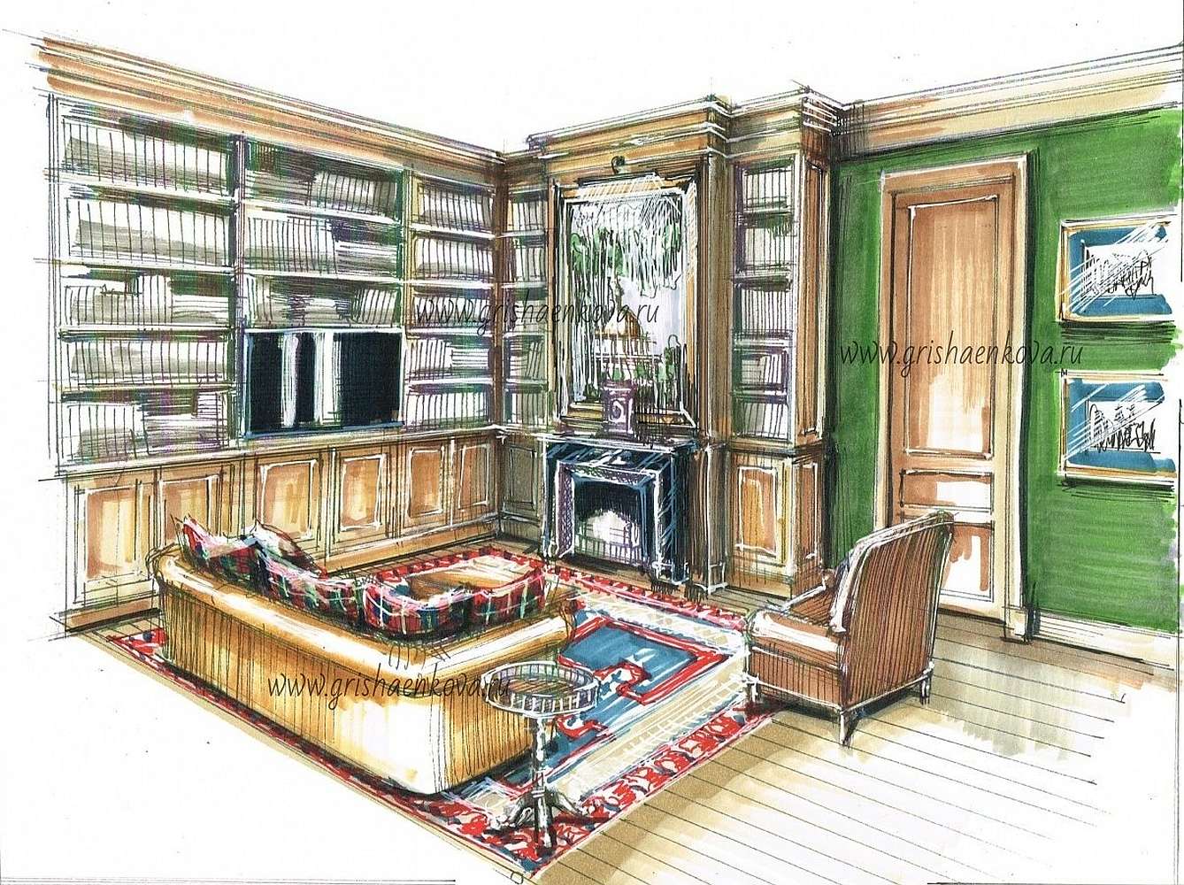 заказать дизайн интерьера